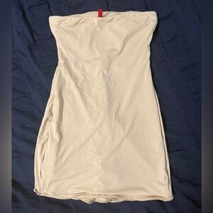 SPANX Strapless Dress slip with shorts NWOT